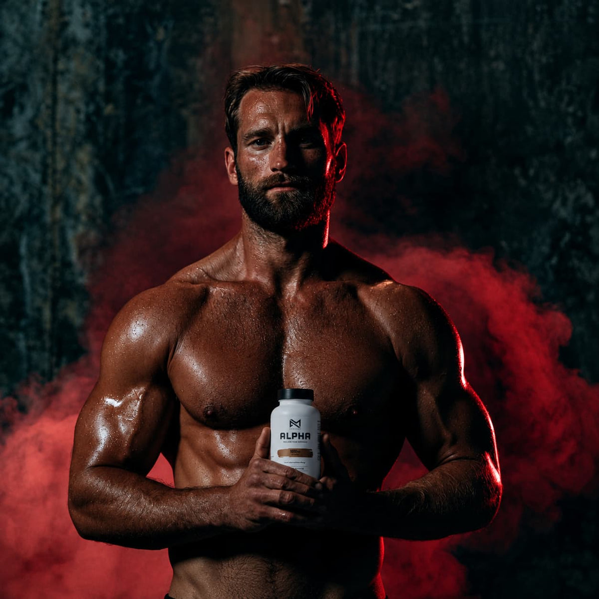 VM Nutrition Alpha testosterone support with Tribulus, Maca, Ashwagandha, Tongkat Ali and Zinc