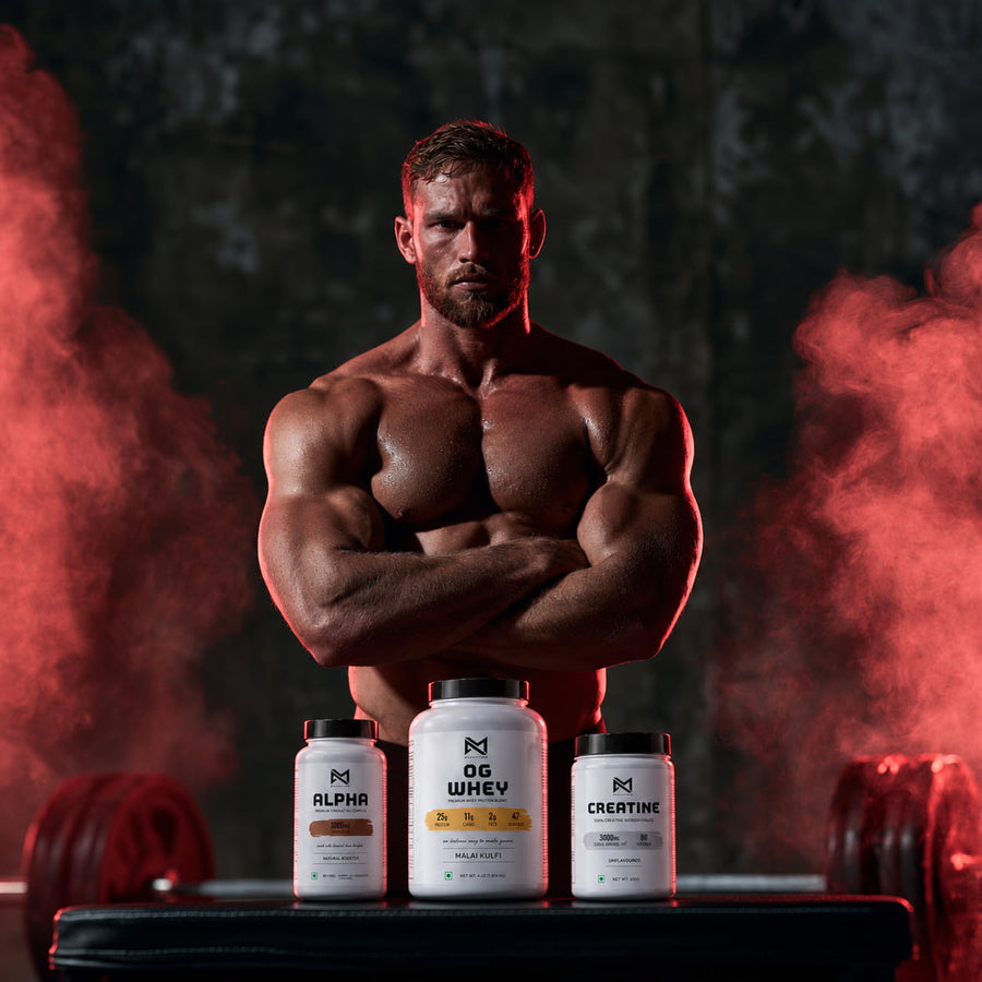 VM Nutrition BUILD MASS bulking stack