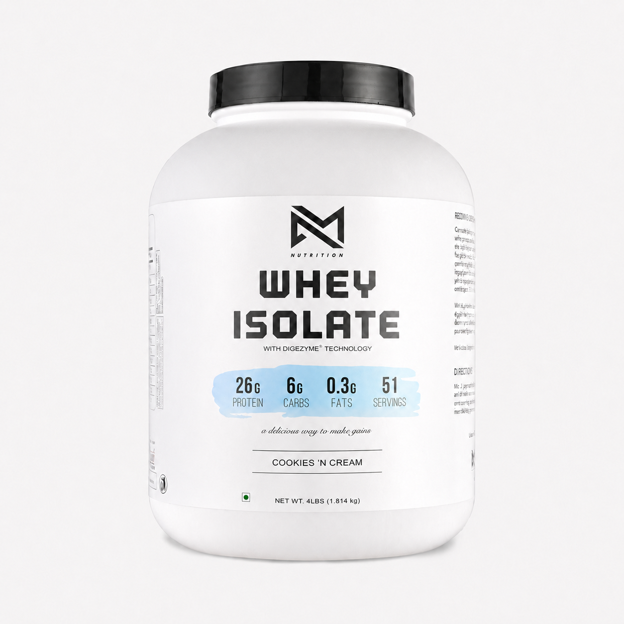 Whey Isolate Protein (4lb)
